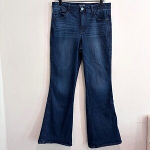 Mac and Me Flare Leg Stretch Denim Jeans